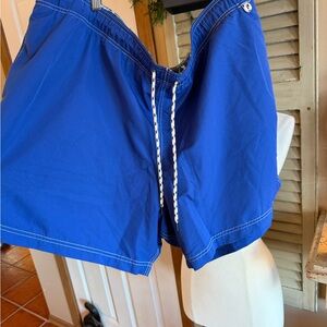 Lands' End Men's Athletic Shorts in Vibrant Blue